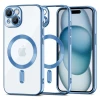 Чохол Tech-Protect MagShine для iPhone 15 Sky Blue with MagSafe (9319456606652)
