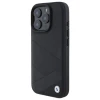 Чохол BMW Signature Leather Crossing Lines Pattern для iPhone 16 Pro Black (BMHCP16L23RCGPK)