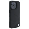 Чохол BMW Signature Leather Crossing Lines Pattern для iPhone 16 Pro Black (BMHCP16L23RCGPK)