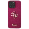 Чохол Guess Glitter Script Big 4G для iPhone 16 Pro Max Purple (GUHCP16XHG4SGU)