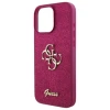 Чохол Guess Glitter Script Big 4G для iPhone 16 Pro Max Purple (GUHCP16XHG4SGU)