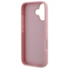 Чохол Guess Glitter Script Big 4G для iPhone 16 Pink (GUHCP16SHG4SGP)