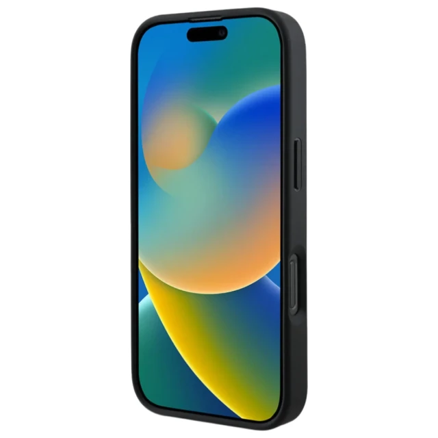 Чохол Guess 4G Big Metal Logo для iPhone 16 Pro Black (GUHCP16L4GMGGR)