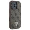 Чехол Guess Crossbody 4G Metal Logo для iPhone 16 Pro Max Brown (GUHCP16XP4TDSCPW)