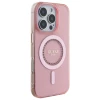 Чохол Guess IML Rhinestones для iPhone 16 Pro Max Pink with MagSafe (GUHMP16XPFTDTEP)