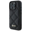Чохол Guess Quilted Metal Logo для iPhone 16 Pro Max Black (GUHCP16XPSQSQSK)