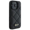 Чохол Guess Quilted Metal Logo для iPhone 16 Pro Max Black (GUHCP16XPSQSQSK)