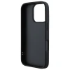 Чохол Guess Quilted Metal Logo для iPhone 16 Pro Max Black (GUHCP16XPSQSQSK)