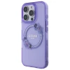Чохол Guess IML Flowers Wreath для iPhone 16 Pro Purple with MagSafe (GUHMP16LHFWFCU)