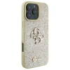 Чохол Guess Glitter Script Big 4G для iPhone 16 Pro Gold (GUHCP16LHG4SGD)