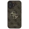Чохол Guess 4G Big Metal Logo для iPhone 16 Brown (GUHCP16S4GMGBR)