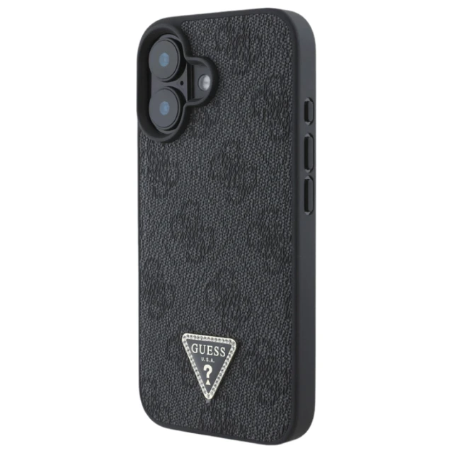 Чохол Guess Crossbody 4G Metal Logo для iPhone 16 Black (GUHCP16SP4TDSCPK)