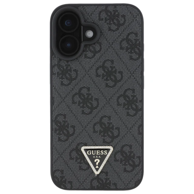 Чохол Guess Crossbody 4G Metal Logo для iPhone 16 Black (GUHCP16SP4TDSCPK)