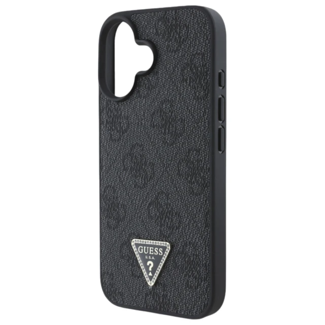 Чохол Guess Crossbody 4G Metal Logo для iPhone 16 Black (GUHCP16SP4TDSCPK)