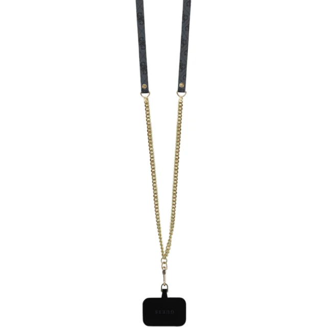 Чохол Guess Crossbody 4G Metal Logo для iPhone 16 Black (GUHCP16SP4TDSCPK)