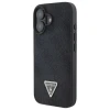 Чохол Guess Leather 4G Triangle Strass для iPhone 16 Plus Black (GUHCP16MP4TDPK)