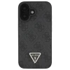 Чохол Guess Leather 4G Triangle Strass для iPhone 16 Plus Black (GUHCP16MP4TDPK)