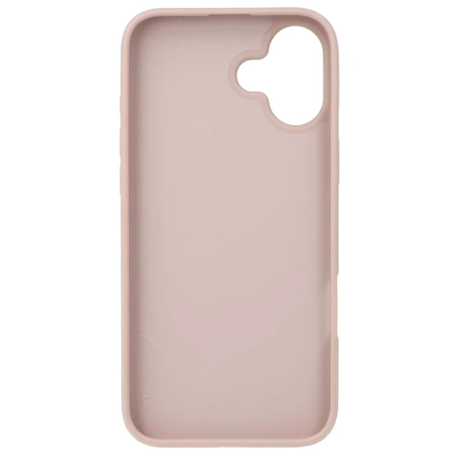 Чохол Guess 4G Big Metal Logo для iPhone 16 Pink (GUHCP16S4GMGPI)