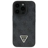 Чохол Guess Leather 4G Triangle Strass для iPhone 16 Pro Max Black (GUHCP16XP4TDPK)