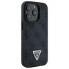 Чохол Guess Leather 4G Triangle Strass для iPhone 16 Pro Max Black (GUHCP16XP4TDPK)