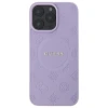 Чохол Guess Saffiano Peony Classic Logo для iPhone 16 Pro Max Purple with MagSafe (GUHMP16XPSAPSMEU)