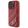 Чохол Karl Lagerfeld Quilted Signature для iPhone 16 Pro Max Red (KLHCP16XPQDSMGR)
