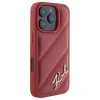 Чохол Karl Lagerfeld Quilted Signature для iPhone 16 Pro Max Red (KLHCP16XPQDSMGR)