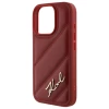Чохол Karl Lagerfeld Quilted Signature для iPhone 16 Pro Max Red (KLHCP16XPQDSMGR)