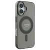 Чохол Guess IML Rhinestones для iPhone 16 Black with MagSafe (GUHMP16SPFTDTEK)