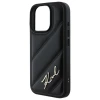 Чохол Karl Lagerfeld Quilted Signature для iPhone 16 Pro Max Black (KLHCP16XPQDSMGK)