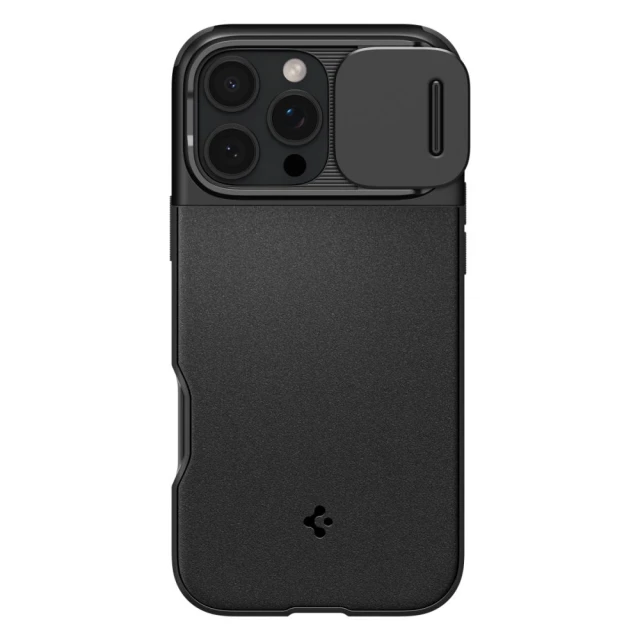 Чохол Spigen Optik Armor для iPhone 16 Pro Max Black with MagSafe (ACS08015)