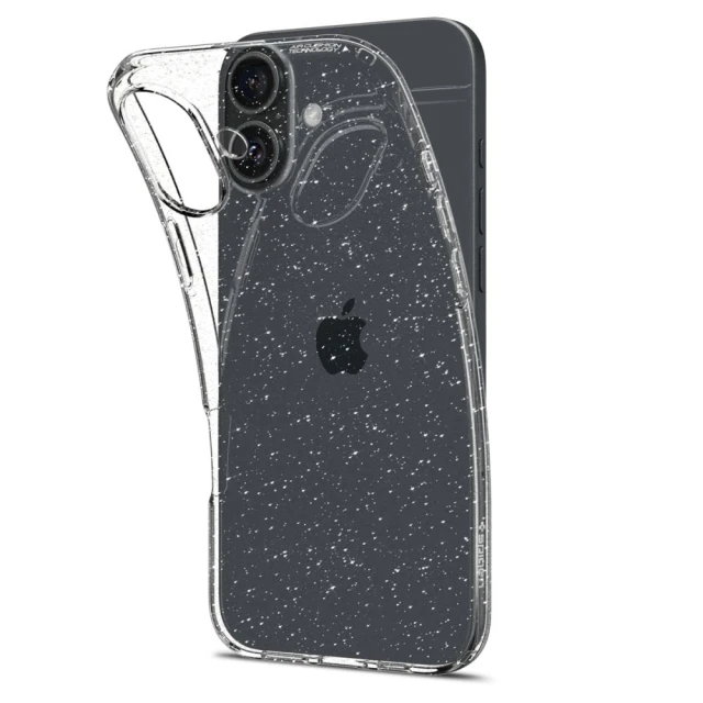 Чохол Spigen Liquid Crystal Glitter для iPhone 16 Plus Glitter Crystal (ACS08065)