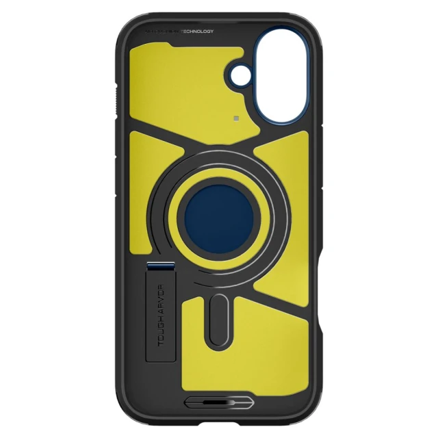 Чехол Spigen Tough Armor для iPhone 16 Navy Blue with MagSafe (ACS08217)