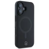 Чохол Mercedes Plain Smooth Leather для iPhone 16 Black with MagSafe (MEHMP16S23RCMK)