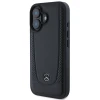 Чохол Mercedes Leather Urban для iPhone 16 Plus Black (MEHCP16MARMBK)