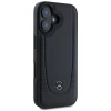 Чохол Mercedes Leather Urban для iPhone 16 Plus Black (MEHCP16MARMBK)
