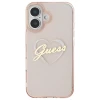 Чохол Guess IML Heart для iPhone 16 Pink (GUHCP16SHCHGSPP)