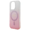 Чохол Guess IML Glitter Gradient для iPhone 16 Pro Max Pink with MagSafe (GUHMP16XHGRCELP)