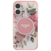 Чохол Guess IML Flower & Tonal Circle для iPhone 16 Plus Pink with MagSafe (GUHMP16MHFWBDCEP)