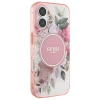 Чохол Guess IML Flower & Tonal Circle для iPhone 16 Plus Pink with MagSafe (GUHMP16MHFWBDCEP)
