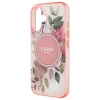 Чохол Guess IML Flower & Tonal Circle для iPhone 16 Plus Pink with MagSafe (GUHMP16MHFWBDCEP)