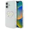 Чохол Guess IML Heart для iPhone 16 Plus Transparent (GUHCP16MHCHGSPT)