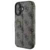 Чохол-книжка Guess 4G Big Metal Logo для iPhone 16 Brown (GUBKP16S4GMGBR)