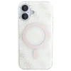 Чохол Guess IML 4G Background для iPhone 16 White with MagSafe (GUHMP16SH4DTEH)
