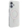 Чохол Guess IML 4G Background для iPhone 16 White with MagSafe (GUHMP16SH4DTEH)