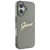 Чехол Guess IML Heart для iPhone 16 Black (GUHCP16SHCHGSPK)
