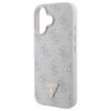Чохол Guess Crossbody 4G Metal Logo для iPhone 16 Pink (GUHCP16SP4TDSCPP)