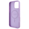 Чохол Guess Saffiano Peony Classic Logo для iPhone 16 Pro Purple with MagSafe (GUHMP16LPSAPSMEU)