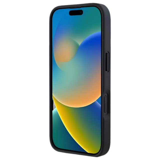 Чохол Guess 4G Triangle Metal Logo для iPhone 16 Pro Black (GUHCP16LPG4GPK)