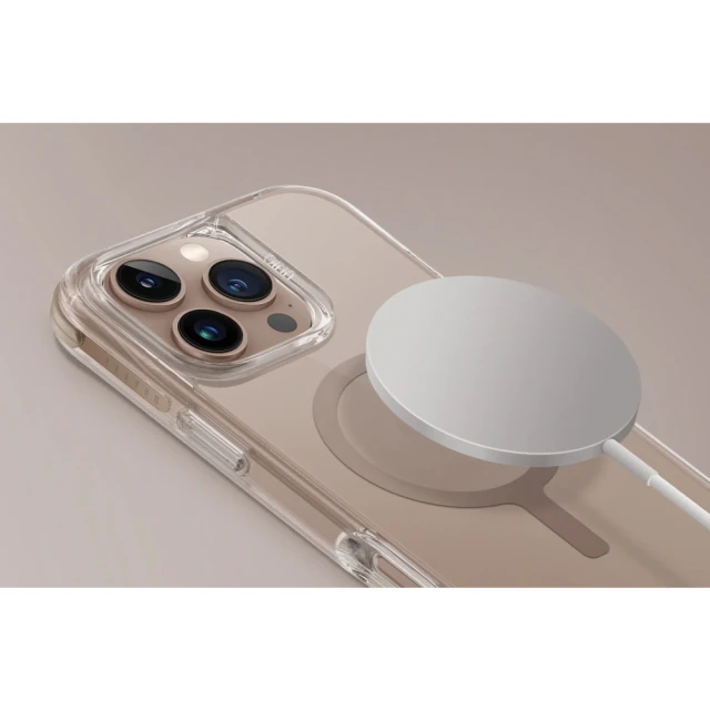 Чохол UNIQ Combat Luminous для iPhone 16 Pro Lume White with MagSafe (UNIQ-IP6.3P(2024)-COMMLWHT)